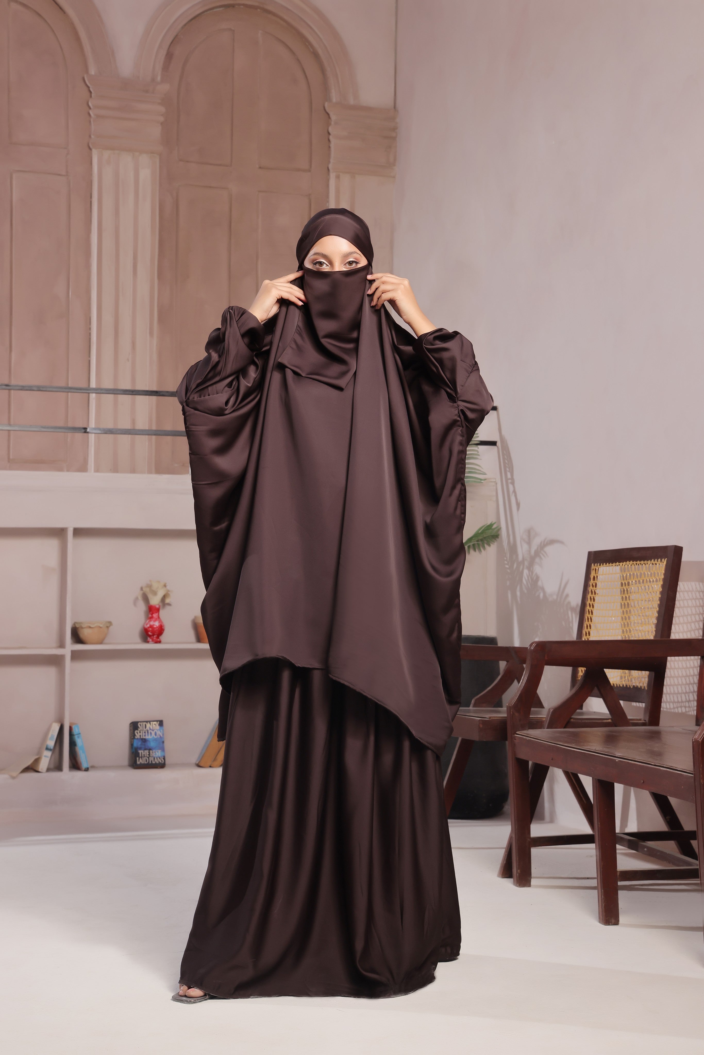 Chocolate Brown Jilbab