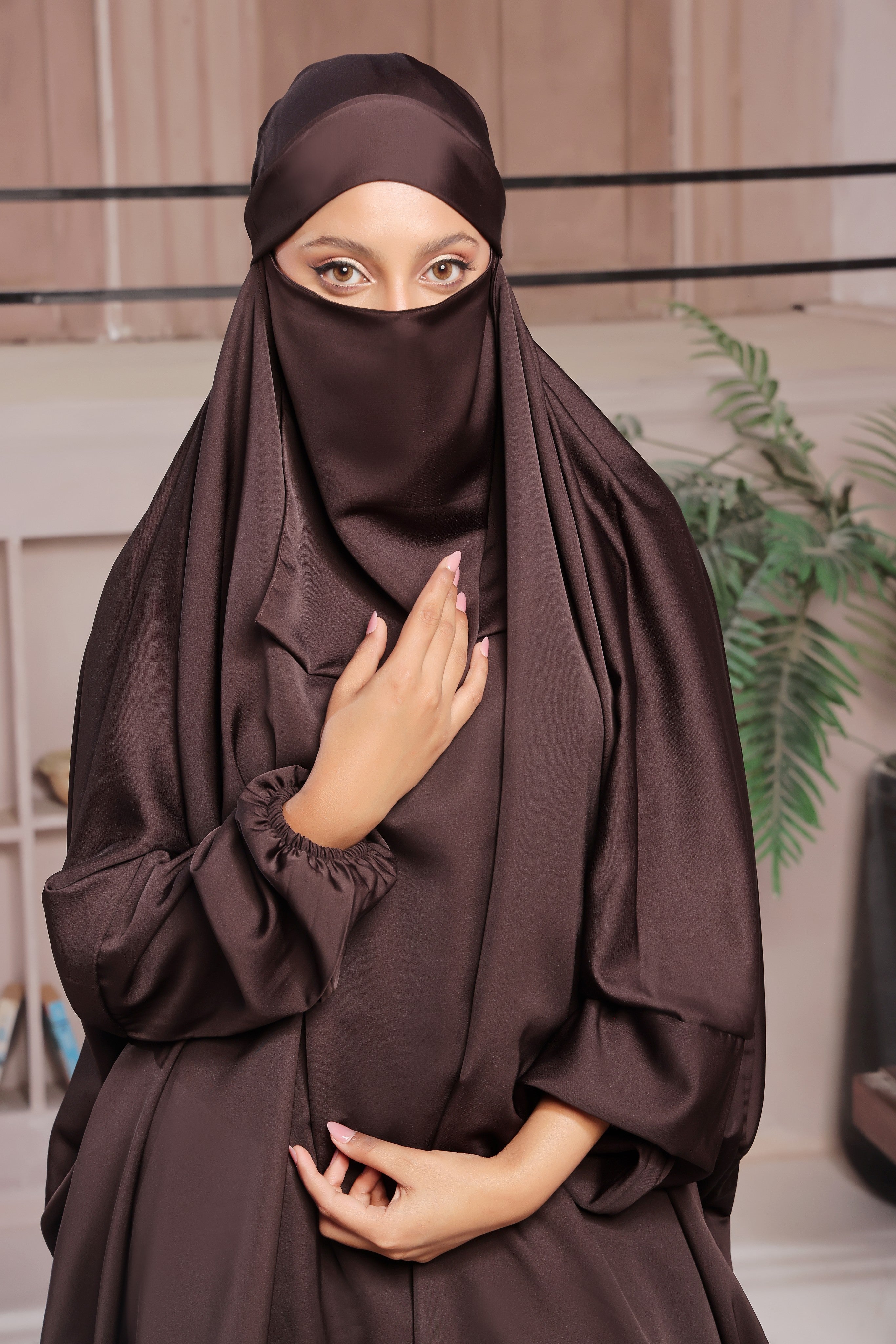 Chocolate Brown Jilbab