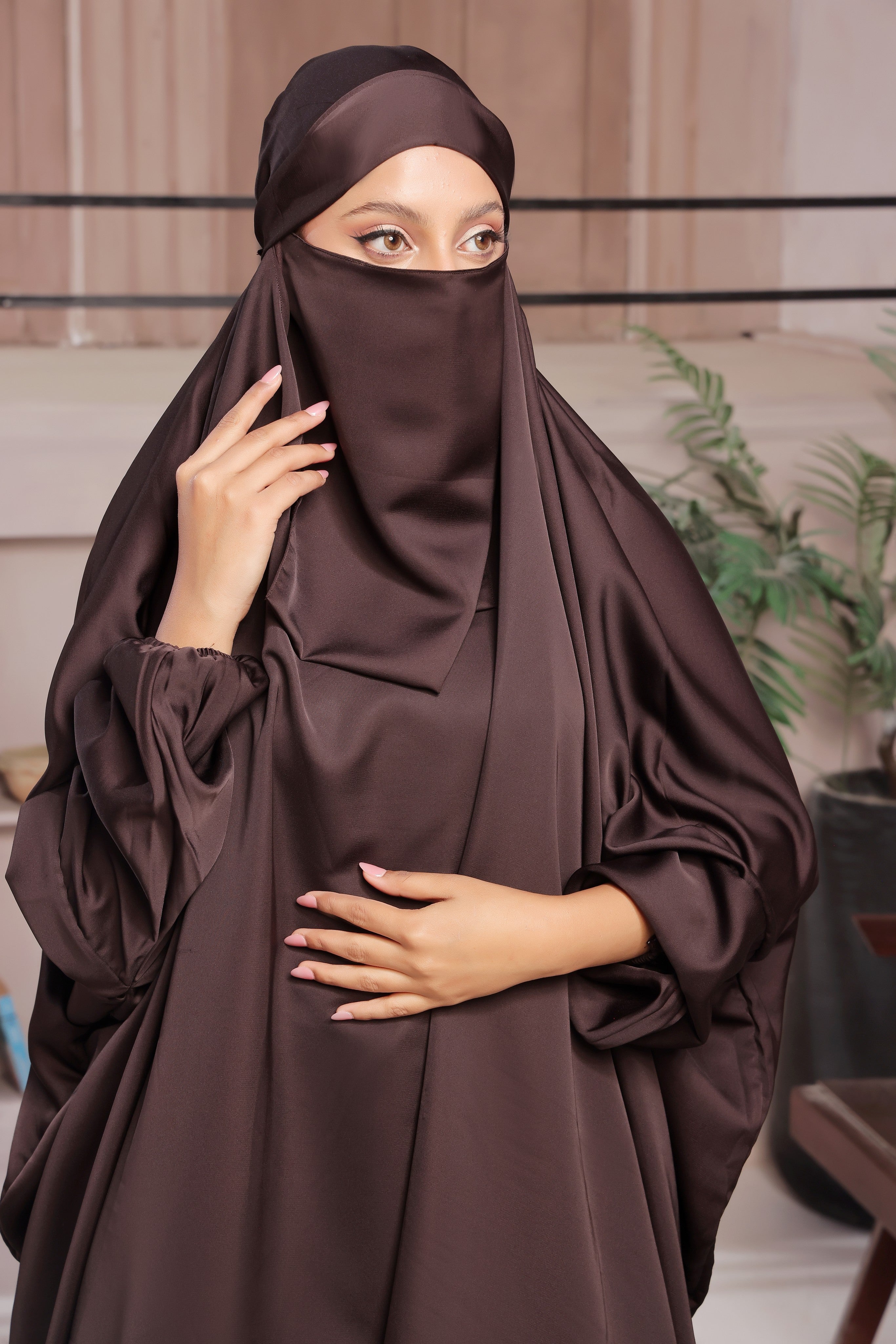 Chocolate Brown Jilbab